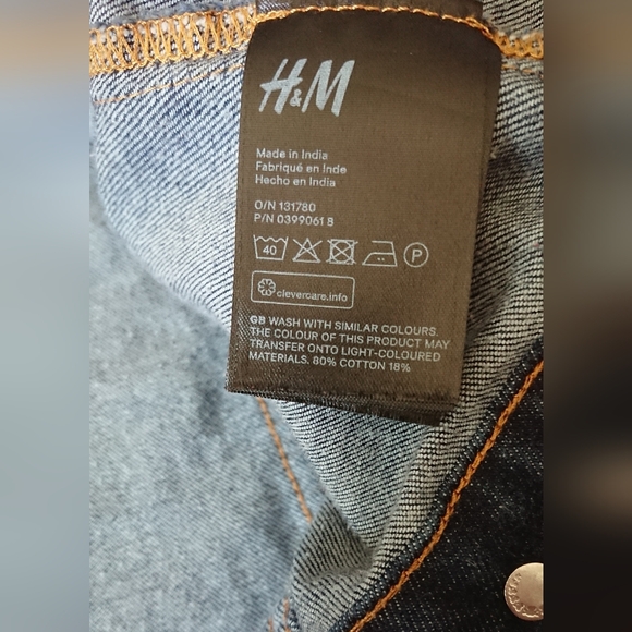 H&M Jean Jacket, size S - Picture 5 of 5